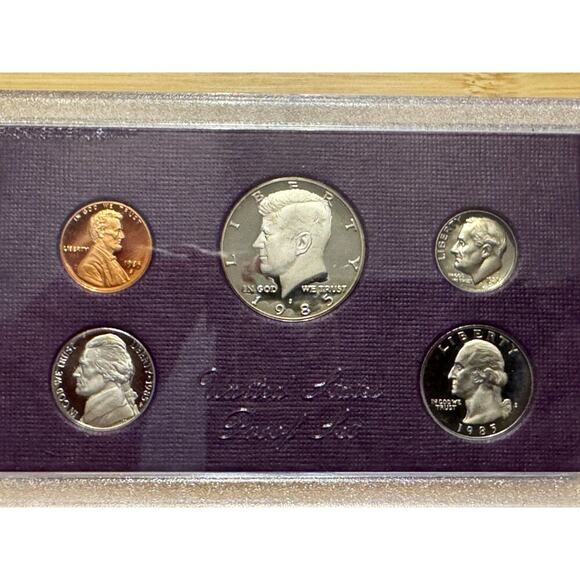 1985 US Proof Set Coin Collection - Picture 2 of 5